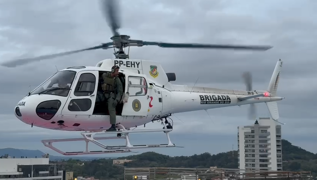 título imagem Brigada Militar realiza simulado de resgate aéreo em Santa Maria na sexta-feira