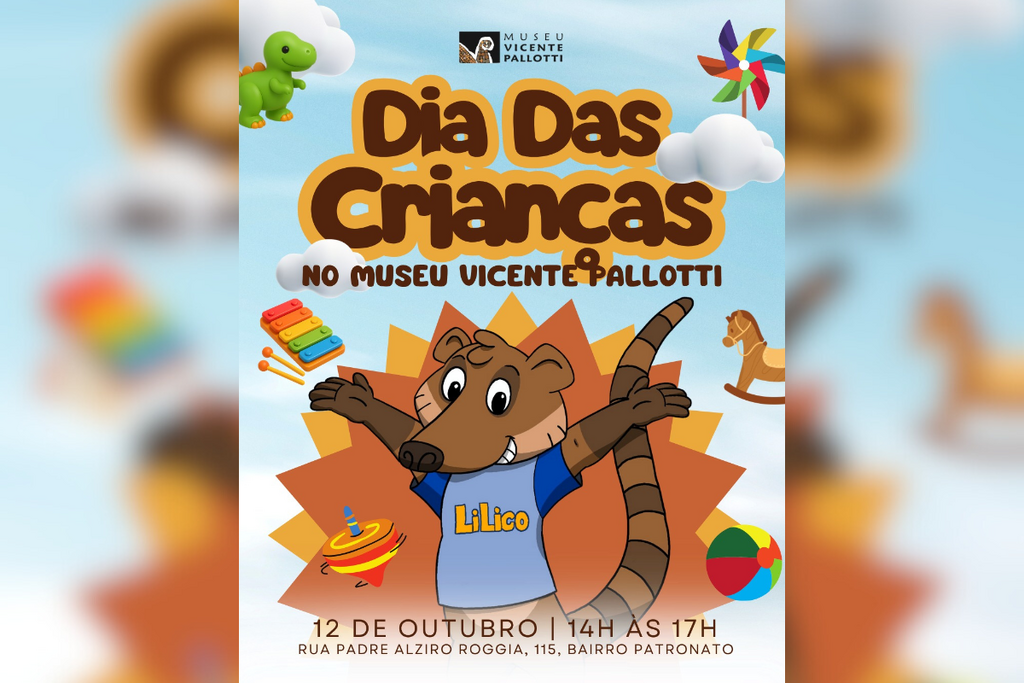 Dia das Crianças: Museu Vicente Pallotti terá programação especial com entrada gratuita em Santa Maria