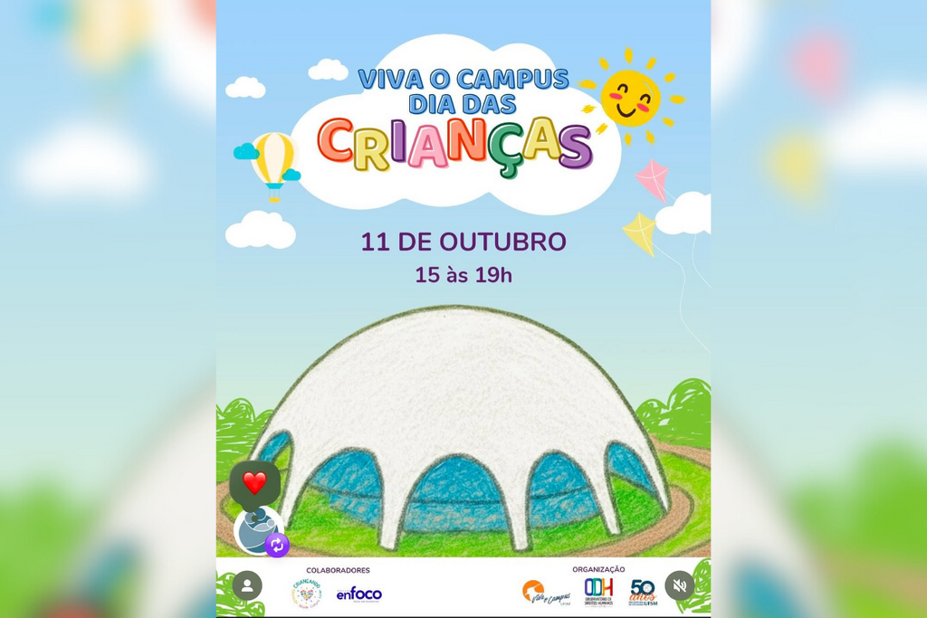 título imagem Projeto Bombeiro Mirim leva tirolesa ao Viva o Campus de Dia das Crianças; veja programação completa