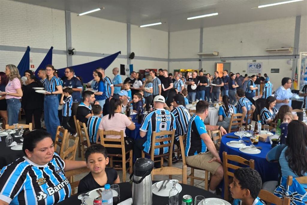 Foto: Consulado do Grêmio SM (Divulgação) - Evento foi realizado na Igreja do Amaral, no Bairro Camobi