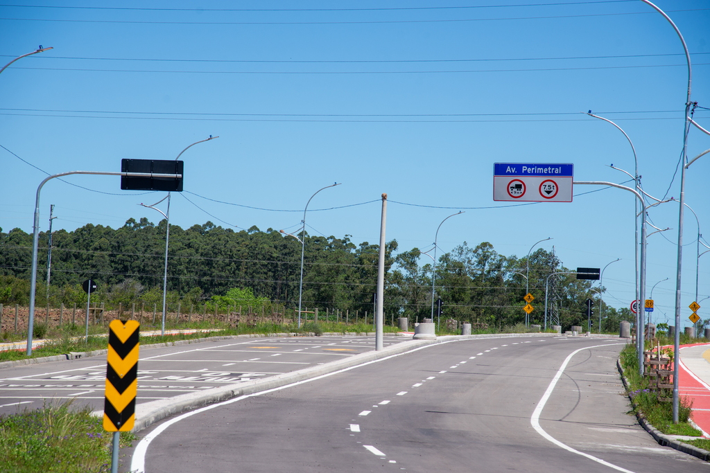 título imagem Perimetral Sul-Leste: primeiro trecho está 100% concluído, mas trânsito segue sem data para liberação