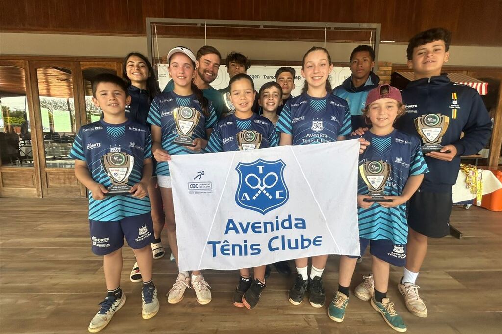 Atletas do Avenida Tênis Clube conquistam medalhas na 10ª etapa do Circuito Gaúcho