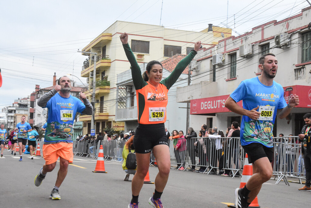 Foto: Eduardo Ramos/PMSM - Pensar em ultrapassar a linha de chegada é o motivador da reta final de prova