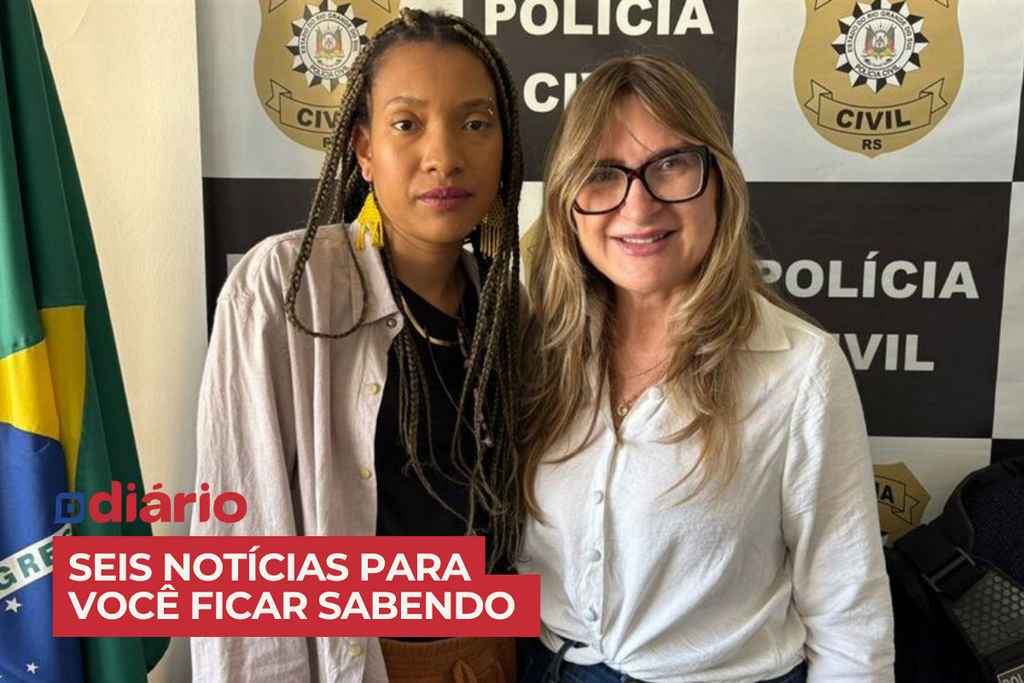 Vereadora de Santa Maria denuncia ameaças racistas e de morte e outras notícias