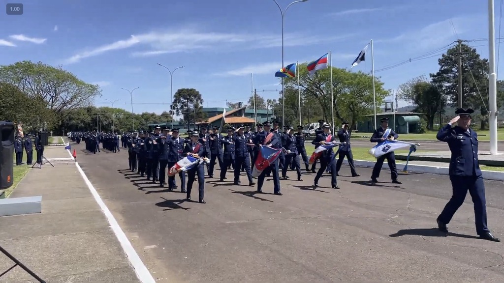 título imagem Solenidade na Base Aérea de Santa Maria comemora o Dia do Aviador