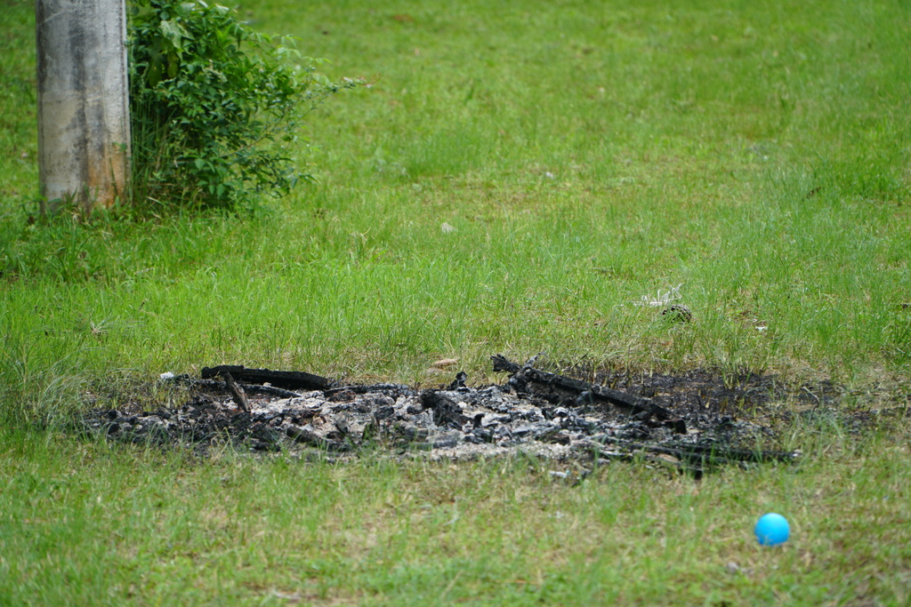 Incêndio destrói veículo da ocupação indígena na área da Fepagro, em Santa Maria
