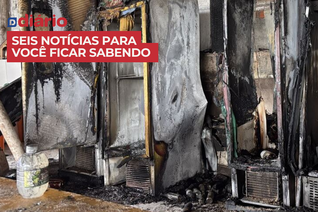 Salão de festas de vereador é alvo de incêndio criminoso e disparos de arma de fogo em Santa Maria e outras notícias