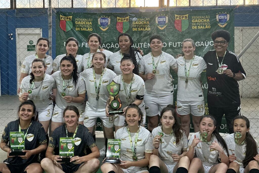 Real Merengue é vice-campeã estadual da Série Bronze de Futsal Feminino