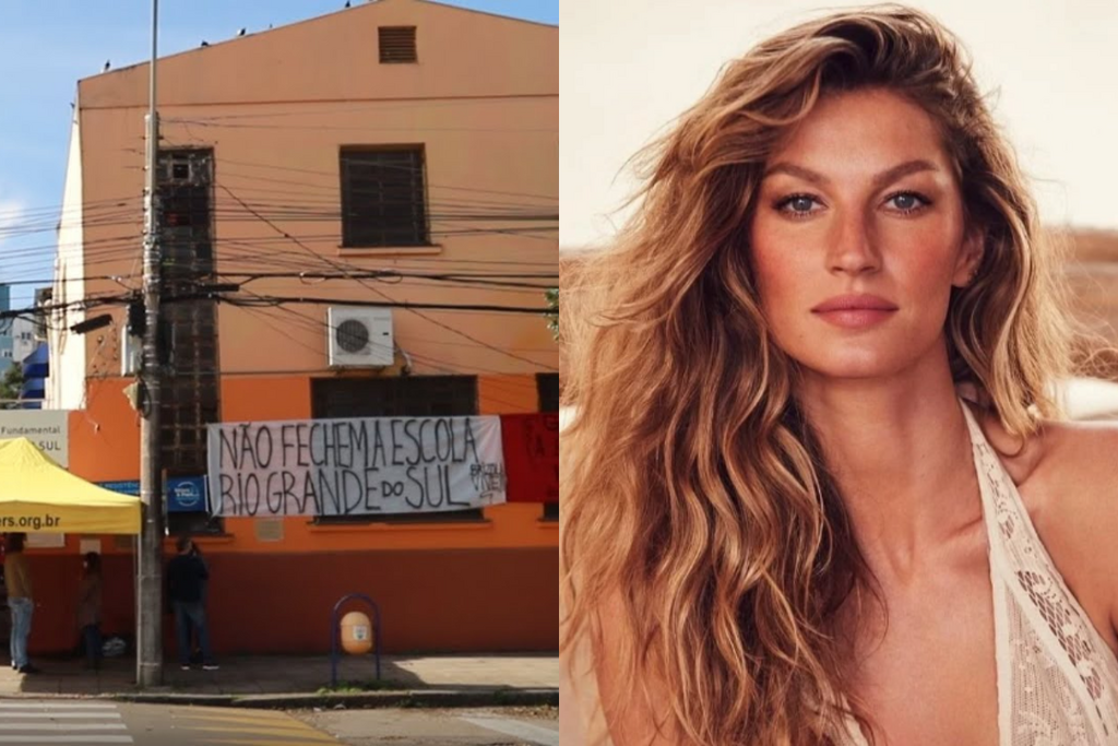 Com apoio de Gisele Bünchen, escola do Estado será reformada