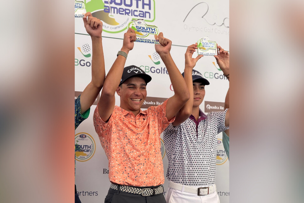 Santa-mariense Gabriel Jobim garante título do South American Golf Championship