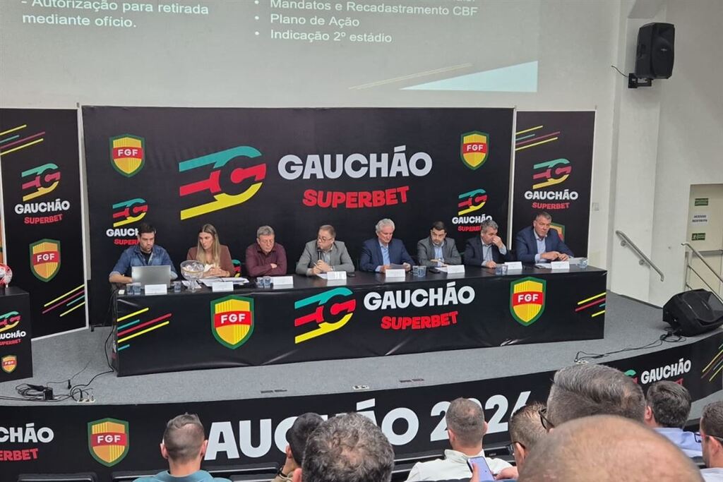 Foto: Inter-SM (Divulgação) - Reunião com representantes dos 12 clubes da competição foi realizada nesta segunda-feira (10), em Porto Alegre