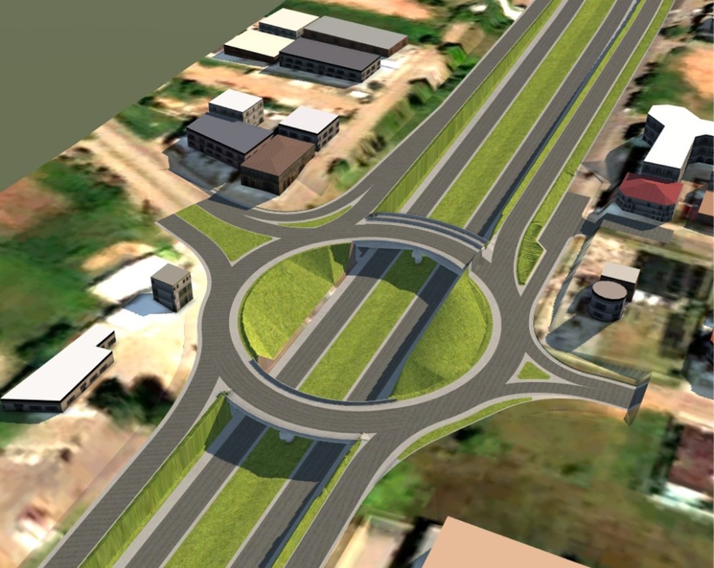 Como serão os viadutos do Novo Horizonte e estrada de Pains