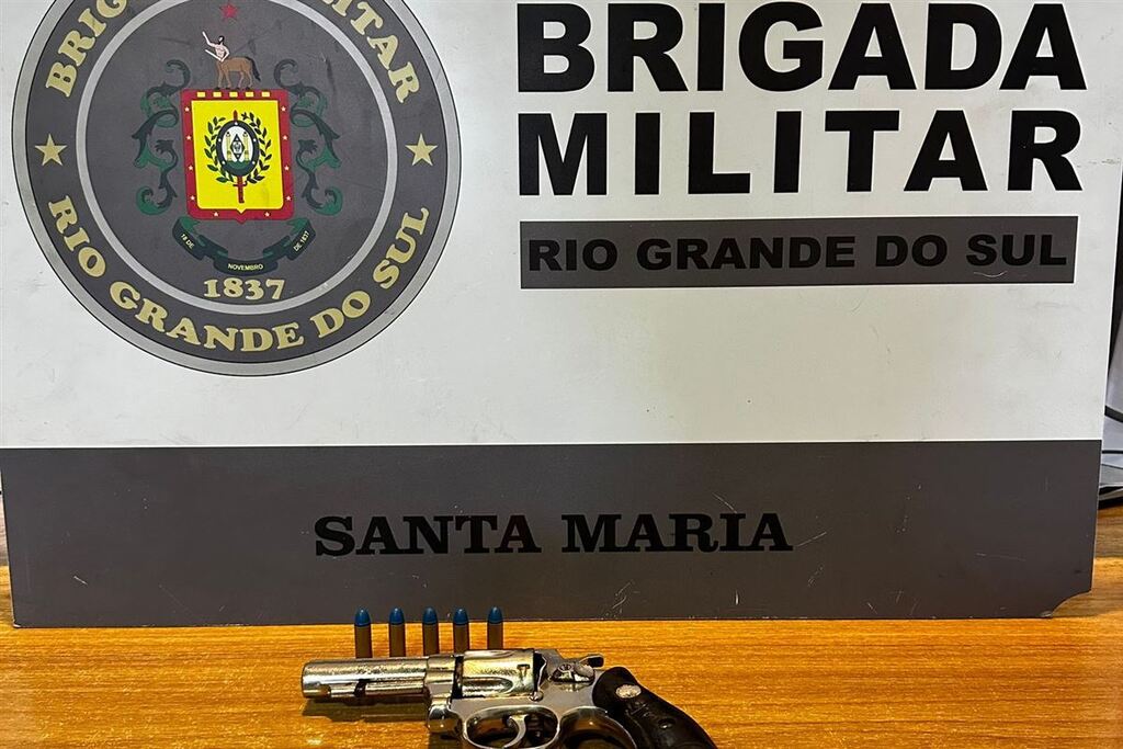 Adolescente é apreendido por posse ilegal de arma de fogo em Santa Maria