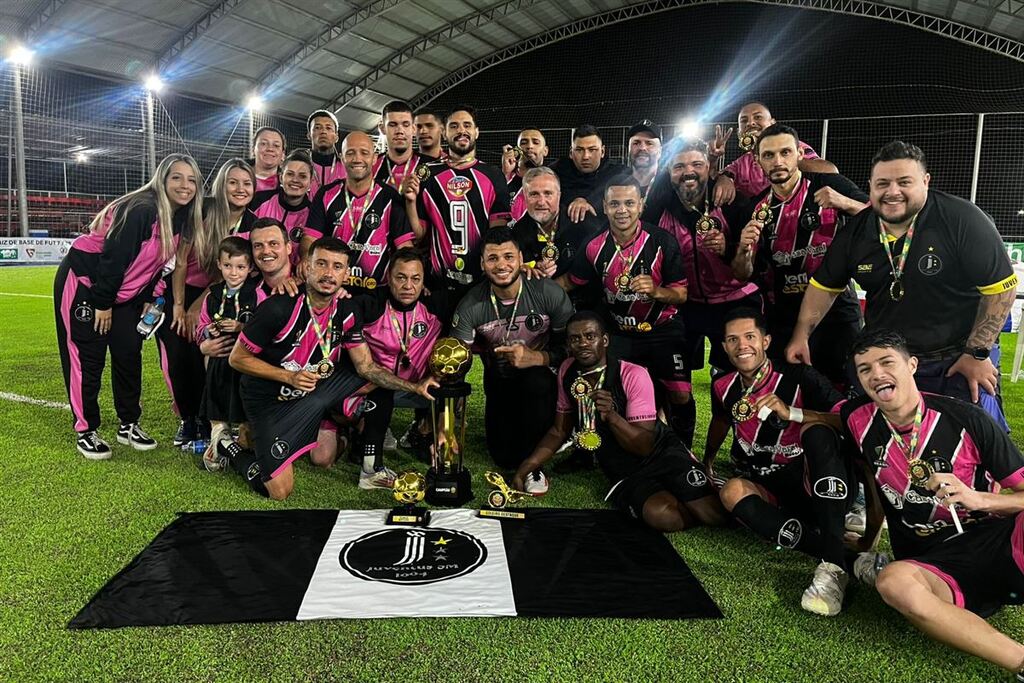 Foto: FGF 7 (Divulgação) - Equipe santa-mariense ficou com o título estadual pelo segundo ano consecutivo