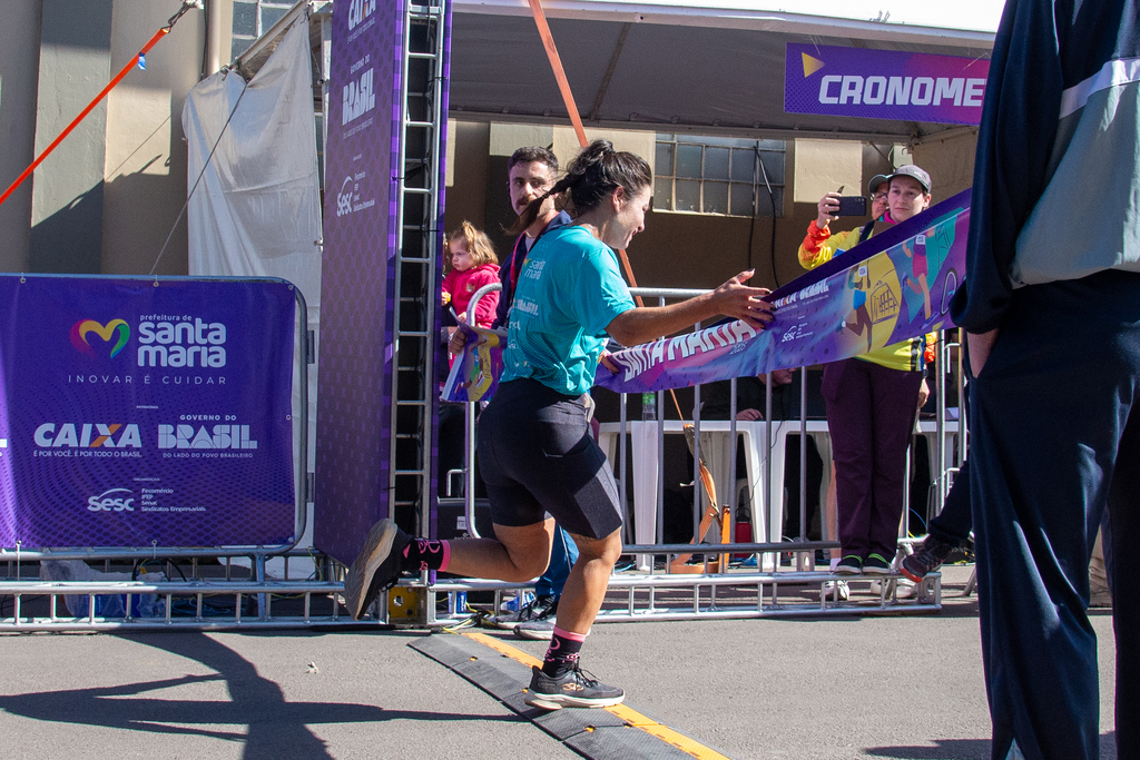 Foto: Vinicius Becker - Marisa terminou os 42km em 3h12min47s, cerca de dois minutos a frente da segunda colocada