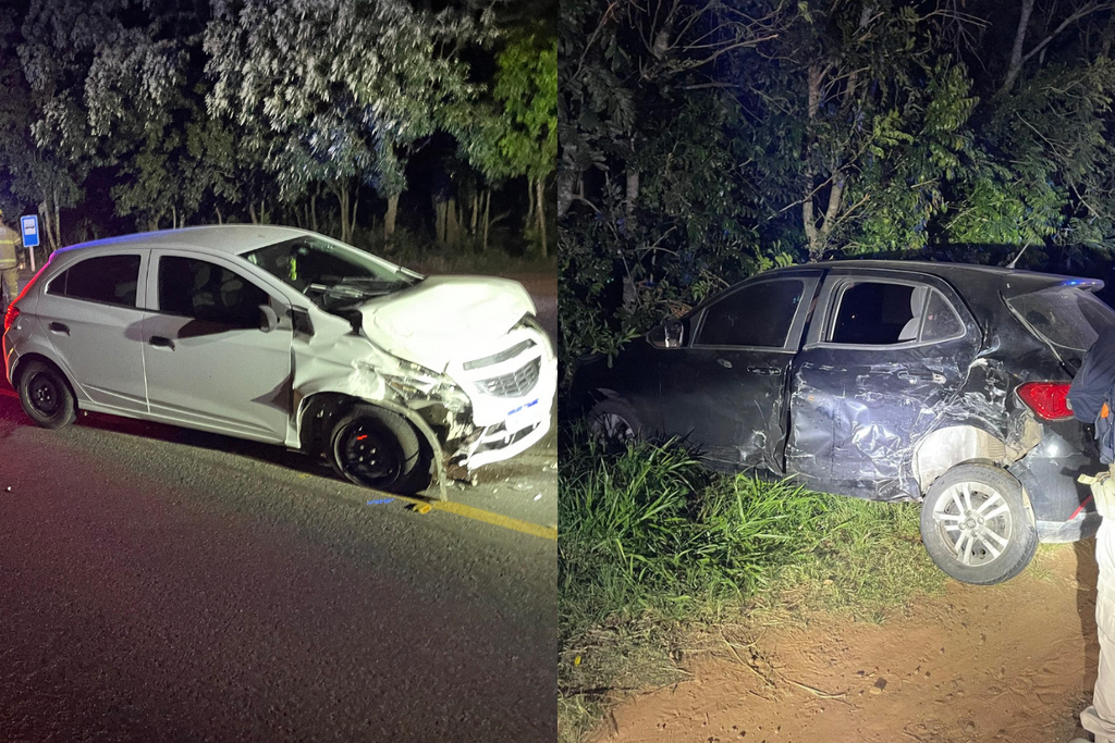 Colisão deixa dois motoristas feridos na BR-287