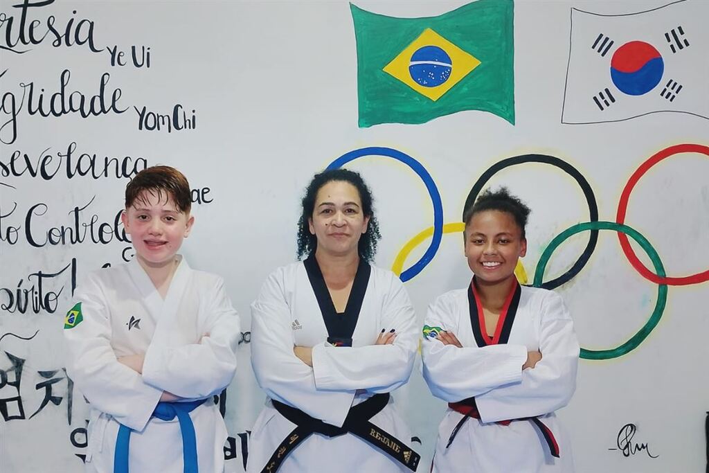 Foto: Arquivo pessoal - Atletas daqui brilharam em competição disputada em Canoas