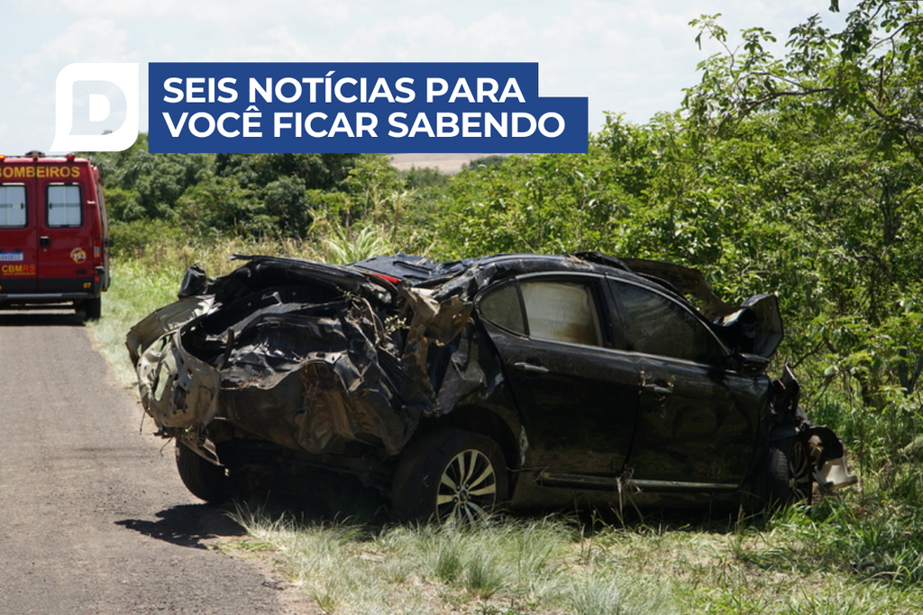 Documentos indicam que irmãos desaparecidos são as vítimas de acidente na BR-287 e outras notícias