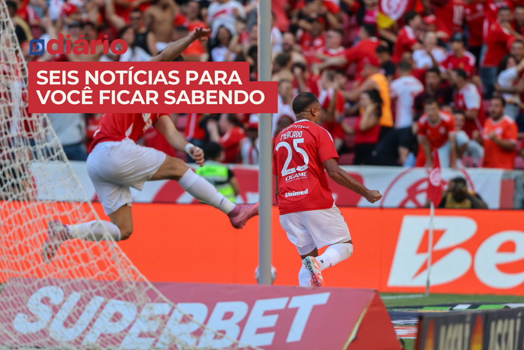 Internacional vence no Beira-Rio e escapa do rebaixamento e outras notícias