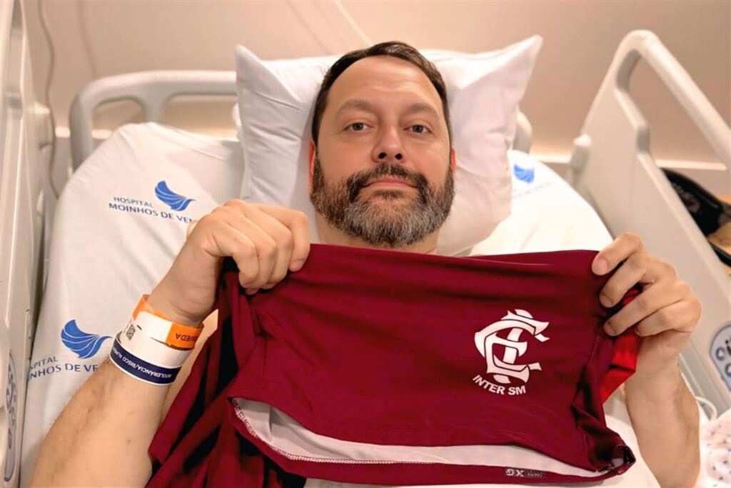 Foto: Jacir Della Pasqua - Presidente alvirrubro realizou cirurgia em Porto Alegre