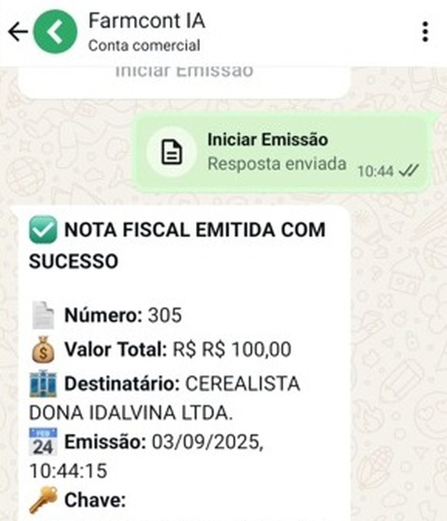 Empresa de Santa Maria lança sistema que permite que produtor rural emita notas fiscais via WhatsApp