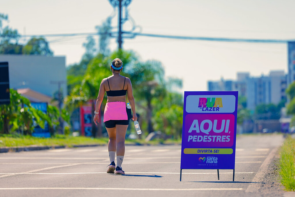 Domingo de sol e calor marca a primeira edição da Rua do Lazer na Faixa Velha