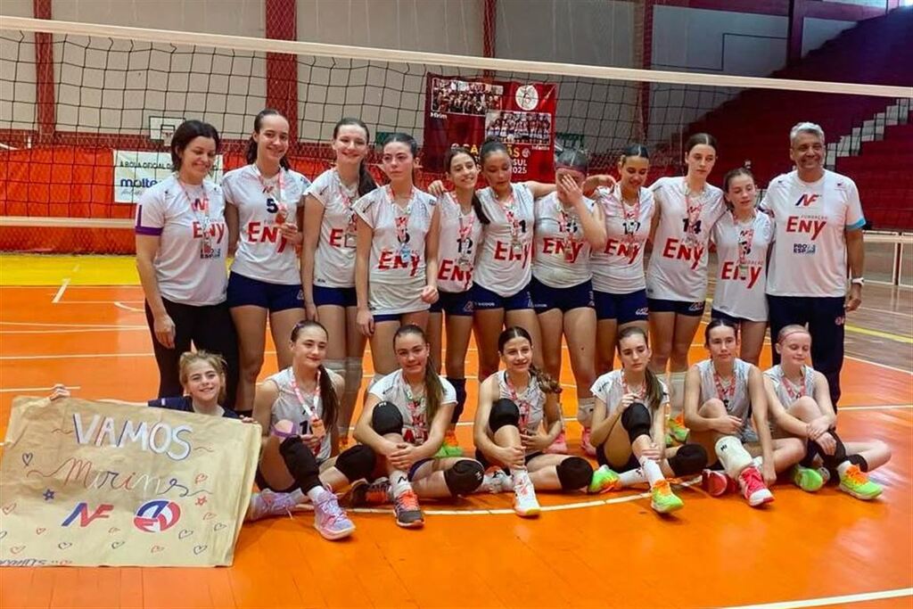 título imagem Associação Vôlei Futuro fica com o vice no Estadual Mirim Feminino