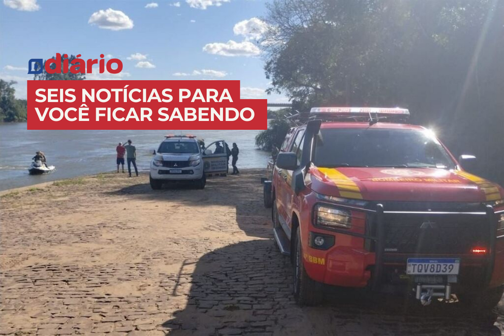 Servidora da Fepam desaparece após cair no Rio Jacuí, em Dona Francisca, enquanto trabalhava e outras notícias
