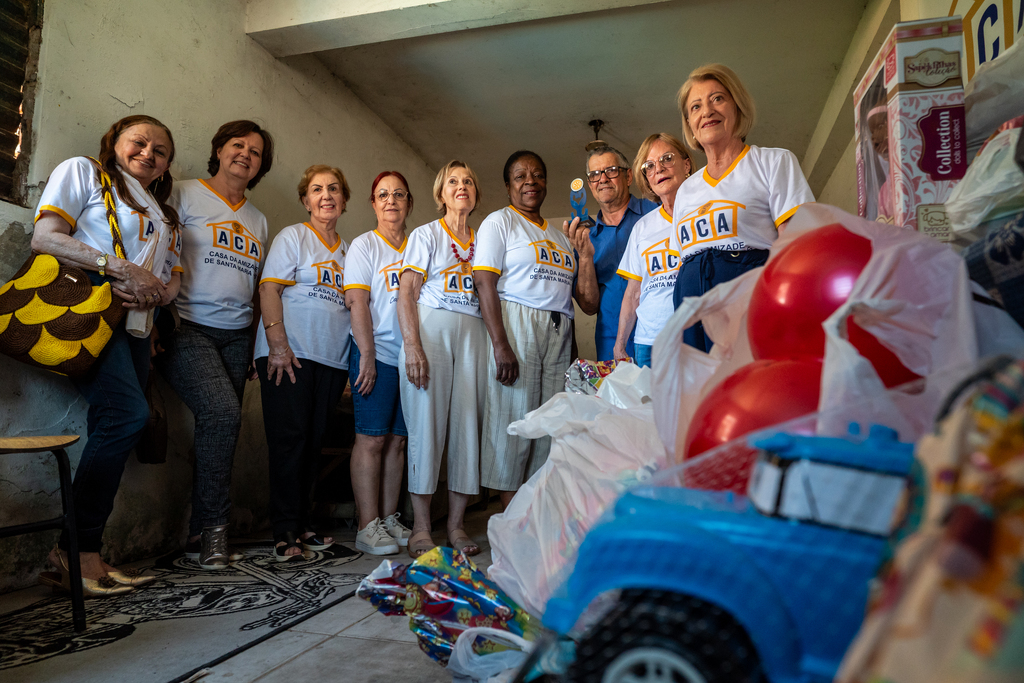 Mais de 200 brinquedos arrecadados garantem Natal de crianças atendidas por ONG em Santa Maria