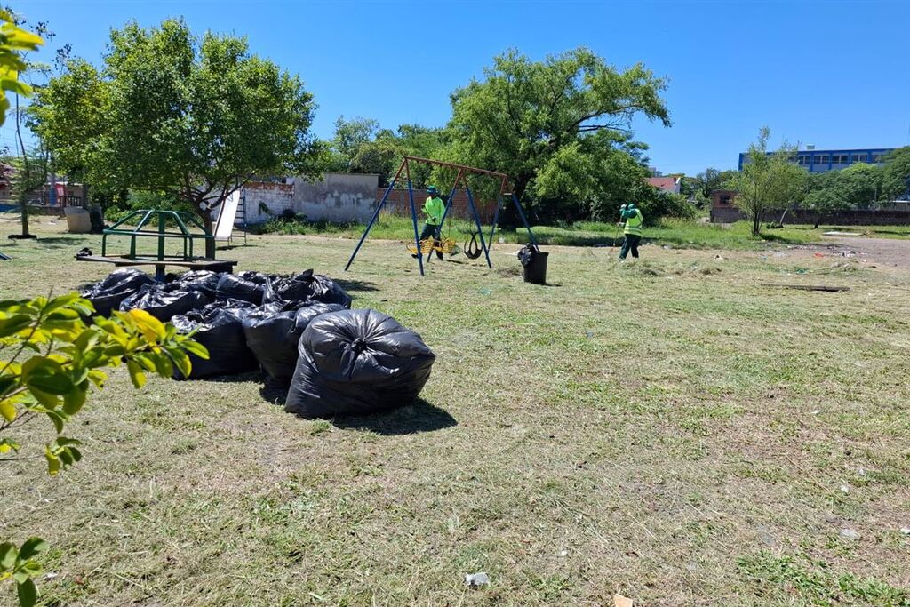 Após fiscalização e prisões, bairro de Santa Maria passa por ação de revitalização urbana