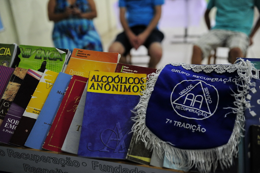 Maiara Bersch (Arquivo Diário) - Registro de um outro grupo de AA de Santa Maria, no Bairro Tancredo Neves