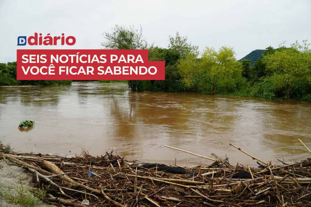 Municípios da região registram mais de 100 milímetros de chuva e outras notícias