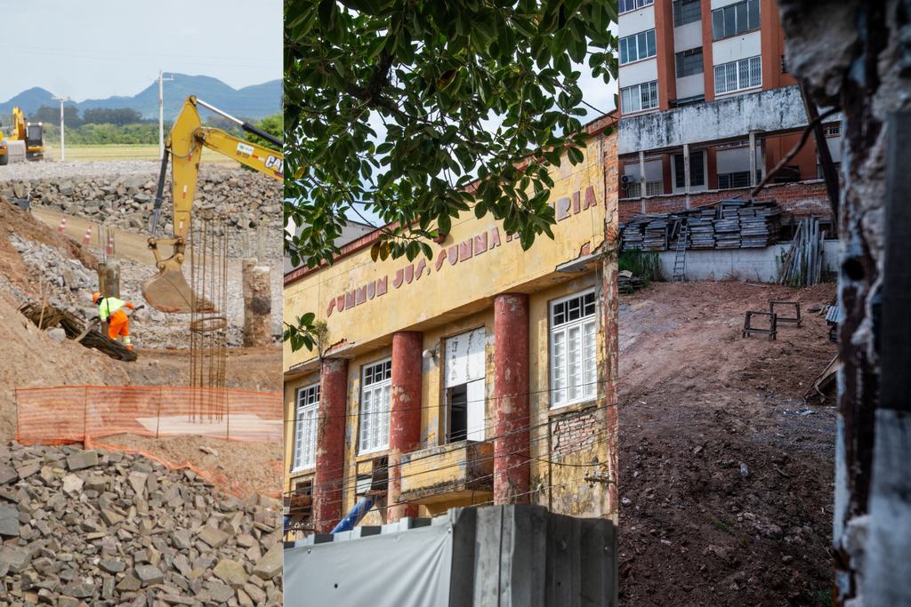 O que ficou para 2026: as 12 obras que seguem em andamento em Santa Maria; confira quais são