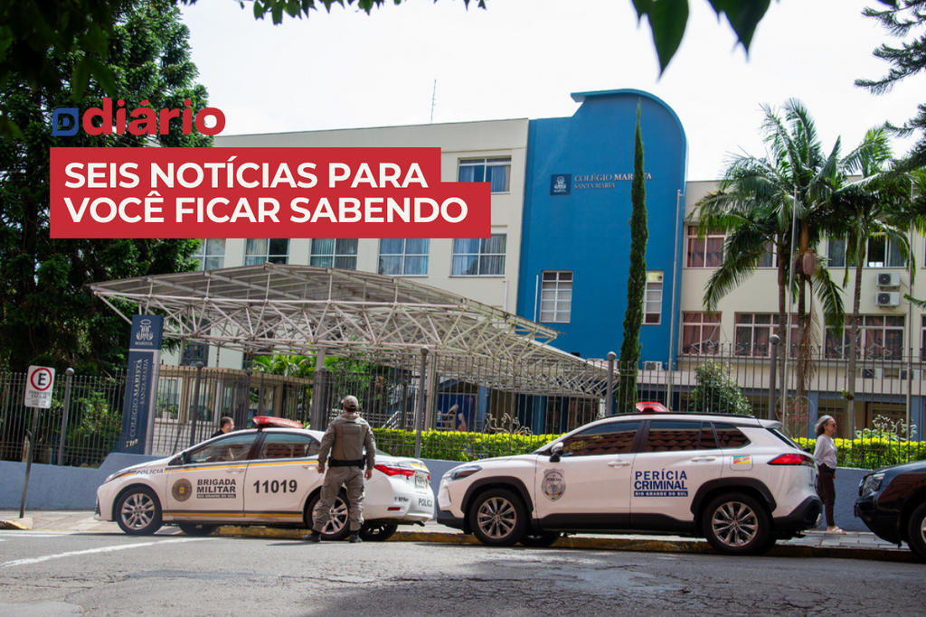 Perícia não descarta nenhuma hipótese sobre as causas de incêndio no Colégio Marista Santa Maria e outras notícias