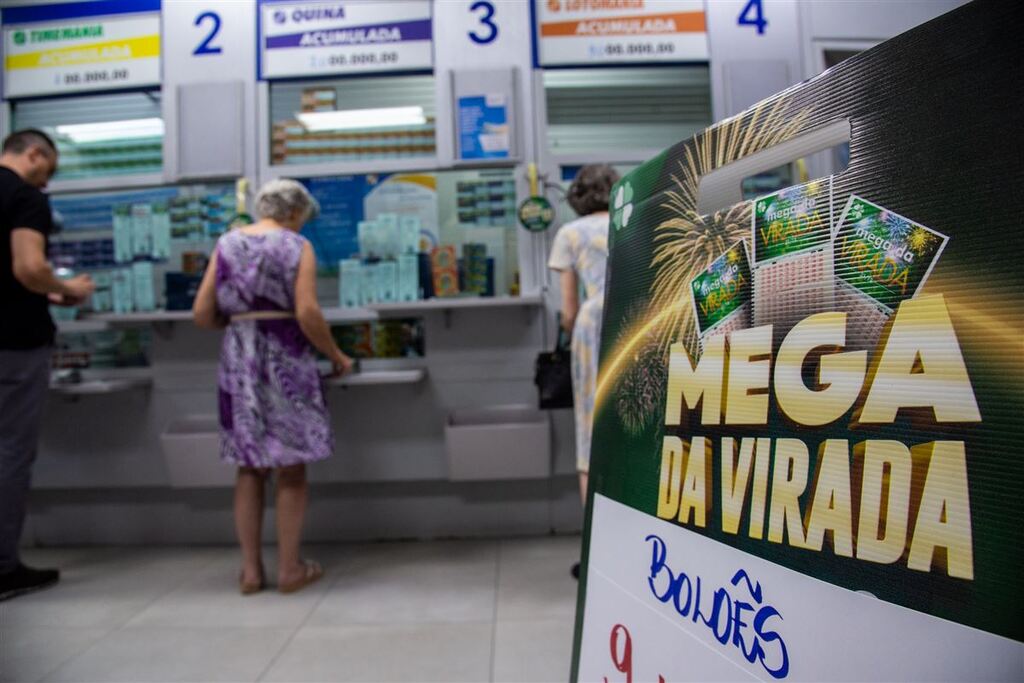 Mega da Virada será sorteada nesta quinta-feira; prêmio chega a R$ 1,09 bilhão
