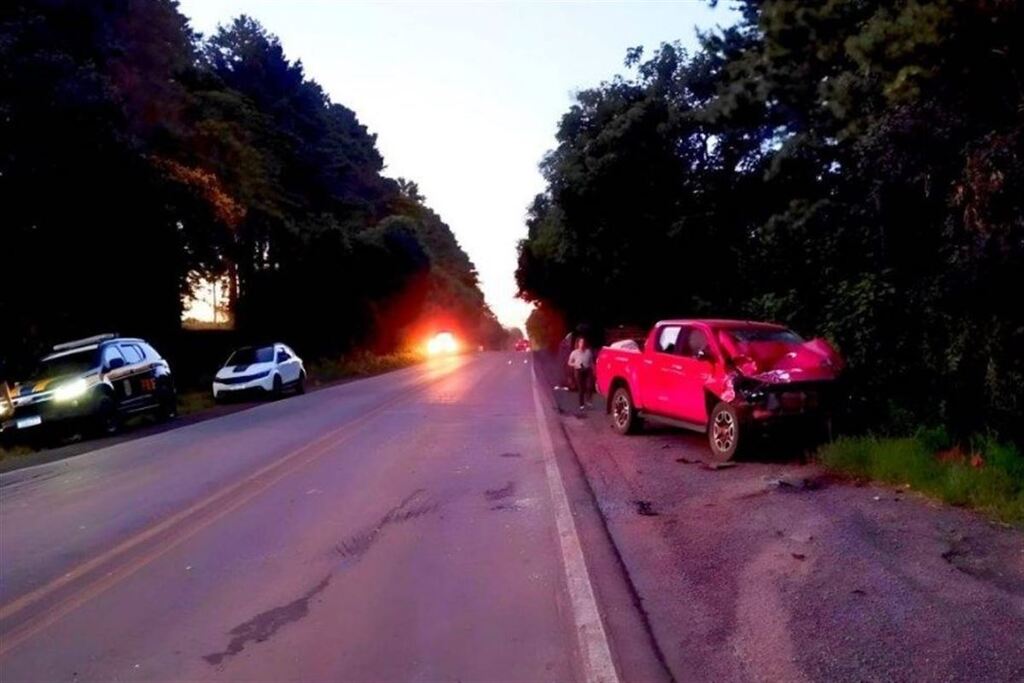 Grave acidente entre dois veículos deixa sete feridos na BR-287 em Santiago