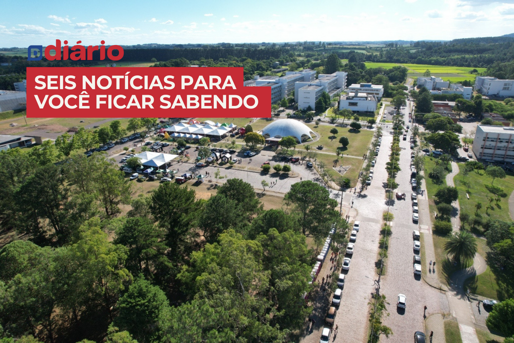 Trânsito, serviço e movimentação no campus: saiba como acompanhar a cobertura do Vestibular da UFSM no Grupo Diário e outras notícias