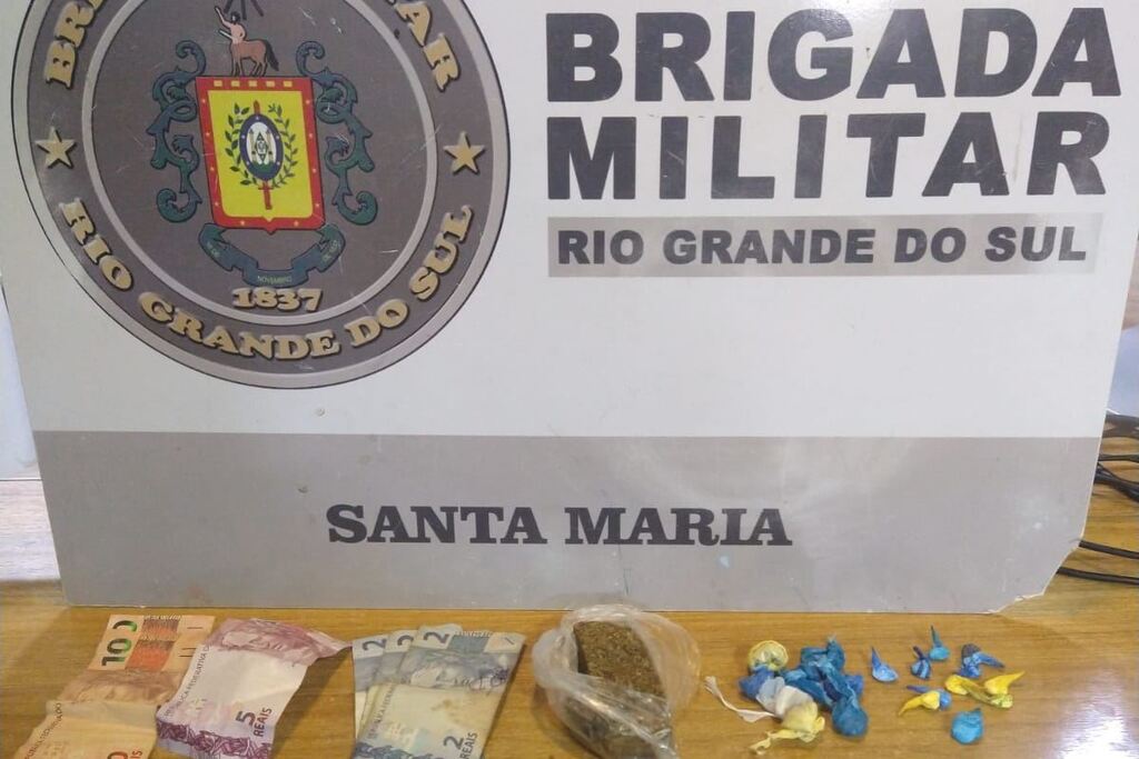 Mulher é presa por tráfico de drogas em Santa Maria