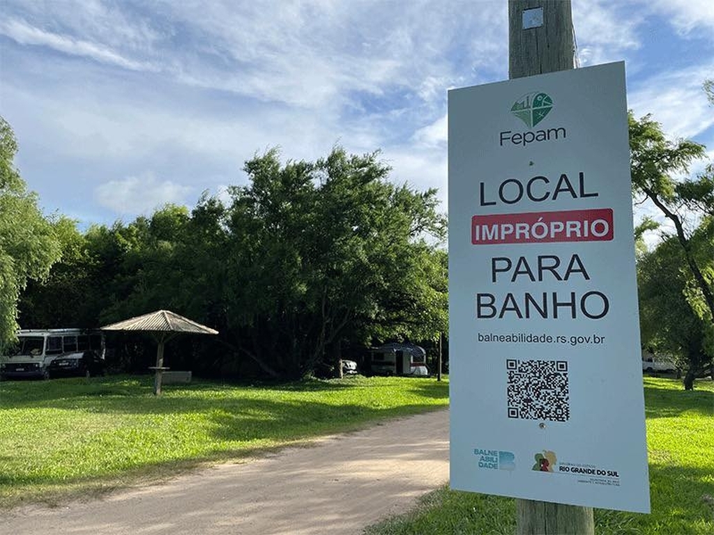 Boletim da Fepam indica seis locais impróprios para banho no Rio Grande do Sul
