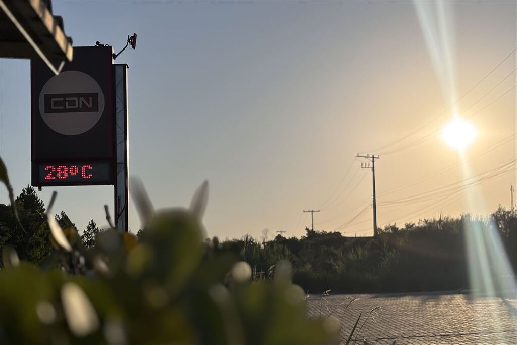 Previsão indica sol e temperaturas oscilando durante a semana