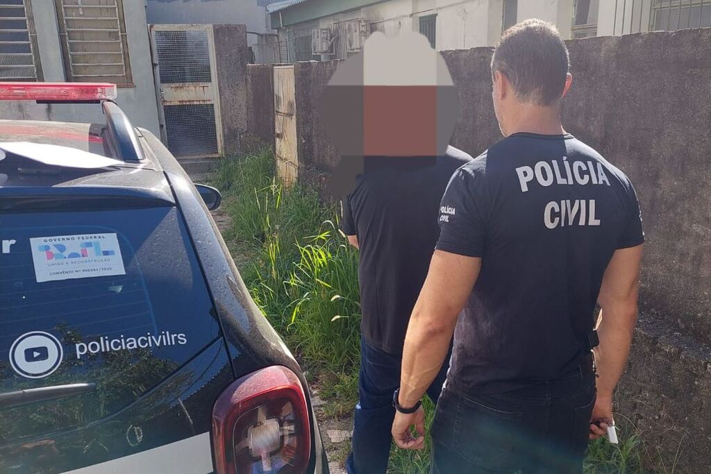 Homem é preso preventivamente após ameaçar ex-companheira em Santa Maria