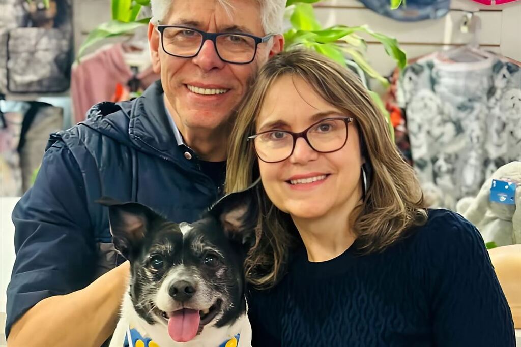 Arquivo Pessoal - Alcione vive com a esposa, Ana Maria Pithan e o cão Toni