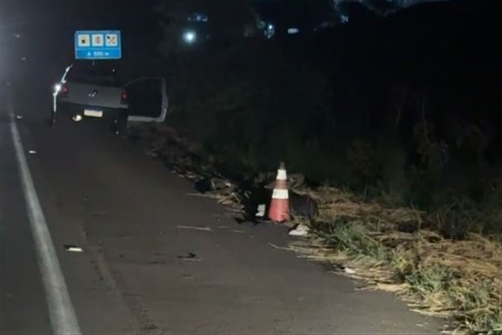 Ciclista morre após ser atropelado na BR-158, em Cruz Alta