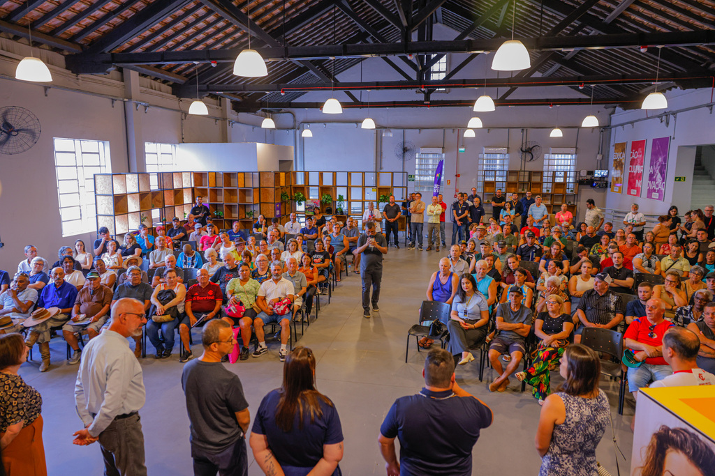 Foto: Samuel Marques/PMSM - Entrega das escrituras ocorreu no LabCriativo da Vila Belga