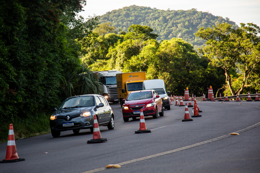 Pare e siga retorna à BR-158 entre Santa Maria e Itaara e segue até 13 de fevereiro