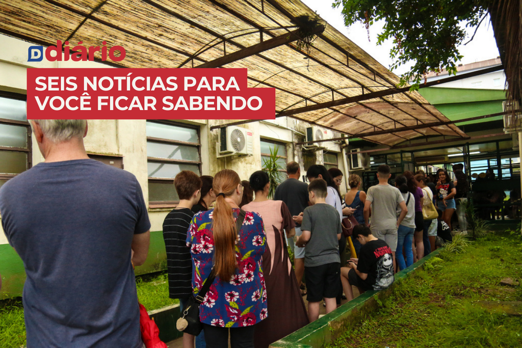 Apesar da chuva, primeiro dia de vacinação contra a dengue aplica 250 doses em Santa Maria e outras notícias