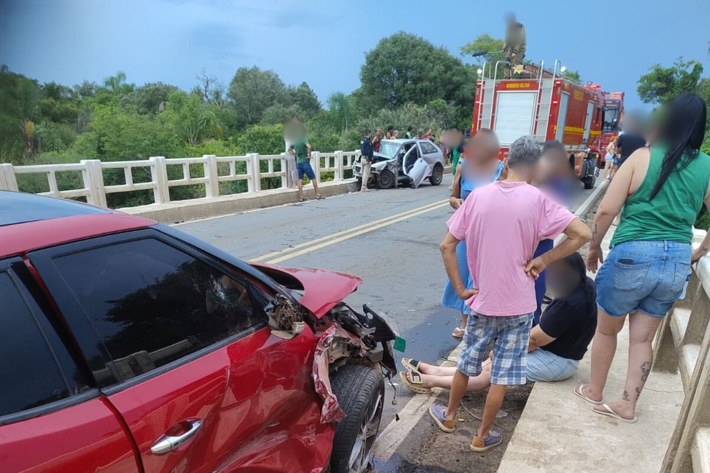 Acidente na BR-392 em Santa Maria deixa seis feridos