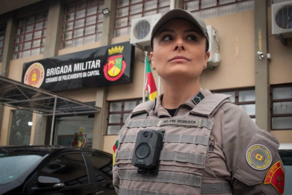 Santa Maria receberá 144 câmeras corporais para uso de policiais da Brigada Militar em 2026