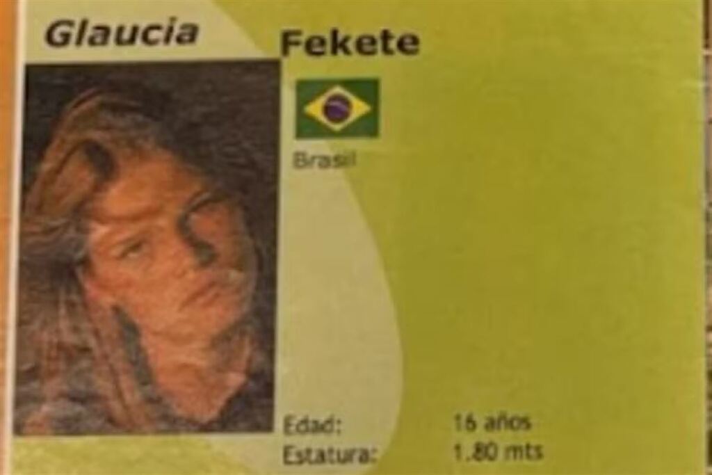 Arquivo pessoal/Glaucia Fekete (Reprodução) - 