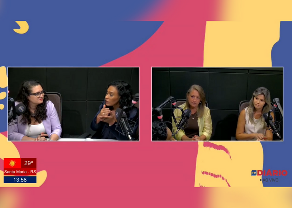 Fotos: Captura de tela do programa no YouTube - A cada dez programas do Jogo de Cintura, um episódio é dedicado ao debate sobre o fim da violência contra a mulher. Os especiais estavam previstos para começar em março, mas foram antecipados devido ao aumento dos casos de feminicídio no Estado.